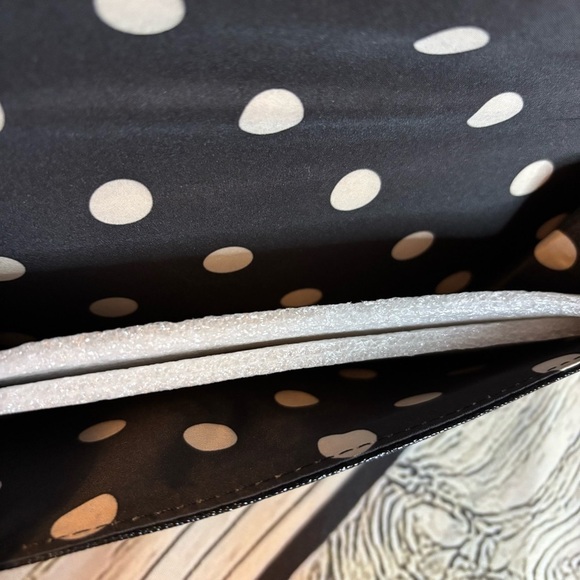 ANNE KLEIN Time To Indulge Clutch Convertible with Gold-Tone Bow - Picture 9 of 10